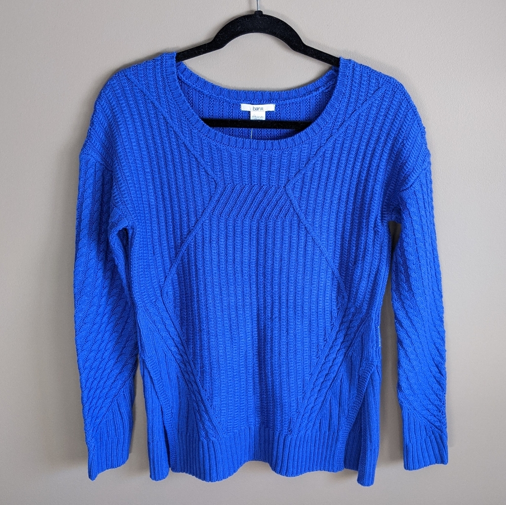 2 for 10 Bar III | blue crew neck knit sweater